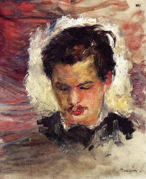 Portrait Of Georges Riviere Oil Painting by Pierre Auguste Renoir