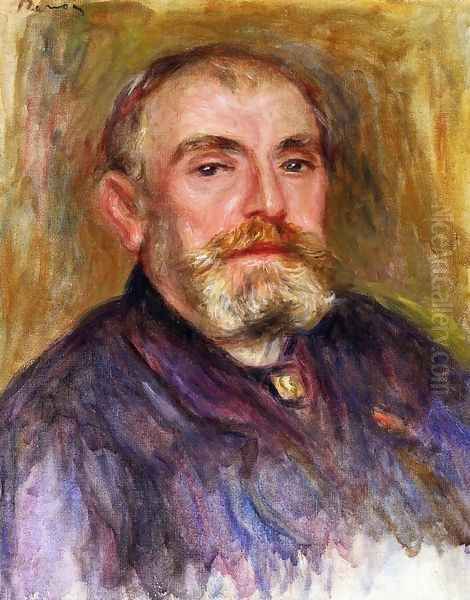 Portrait Of Henri Lerolle Oil Painting by Pierre Auguste Renoir