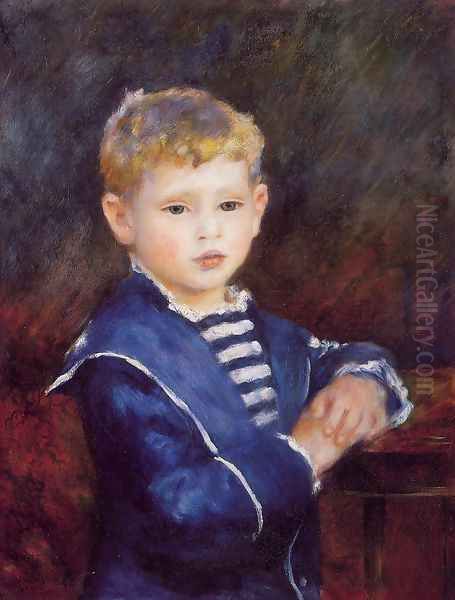 Paul Haviland Oil Painting by Pierre Auguste Renoir