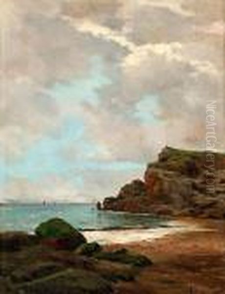 Garraf Oil Painting by Eliseu Meifren i Roig