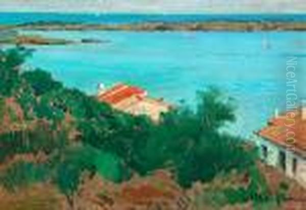 Port Lligat Oil Painting by Eliseu Meifren i Roig