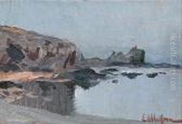 Marina Oil Painting by Eliseu Meifren i Roig