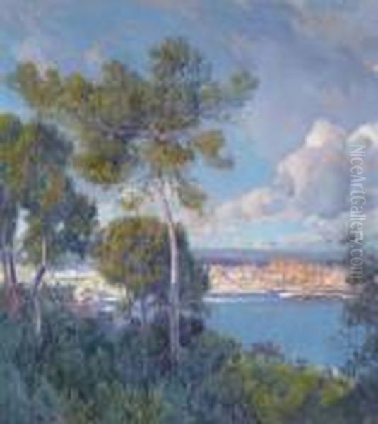 Paisaje De Palma De Mallorca Desde Cas Catala Oil Painting by Eliseu Meifren i Roig