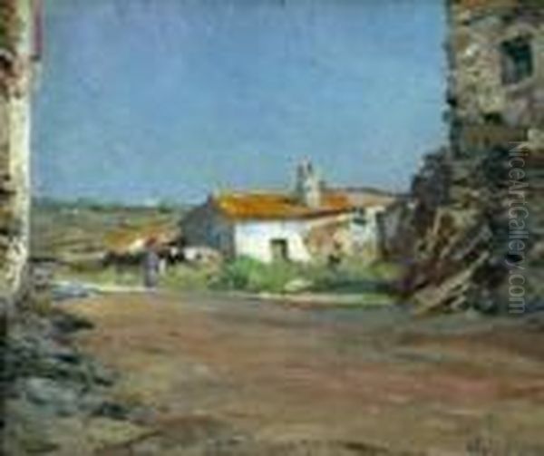 Afueras De Cadaques. Oil Painting by Eliseu Meifren i Roig