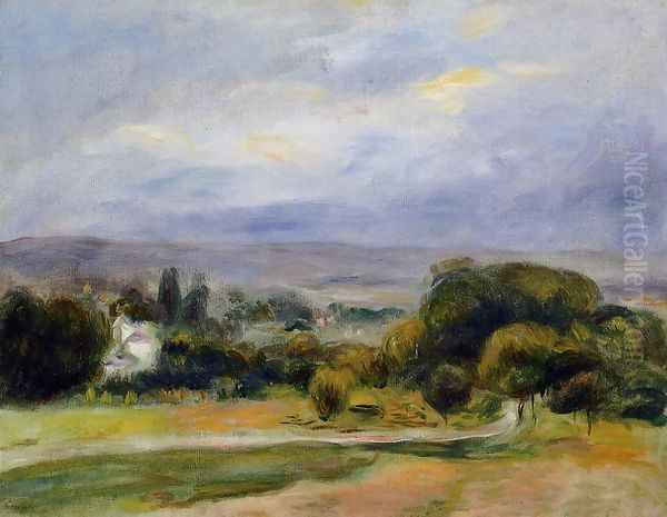 The Path Oil Painting by Pierre Auguste Renoir