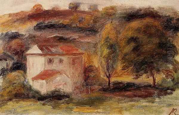 Landscape26 Oil Painting by Pierre Auguste Renoir