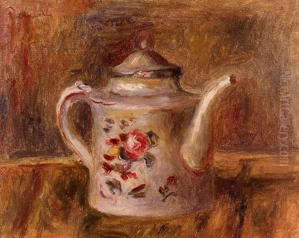 Watering Can Oil Painting by Pierre Auguste Renoir