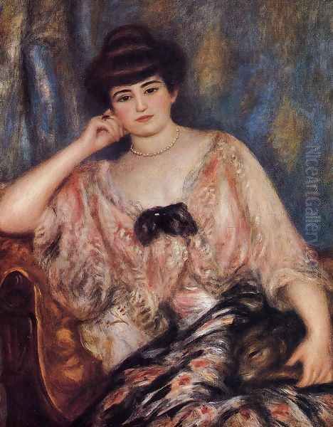 Misia Oil Painting by Pierre Auguste Renoir