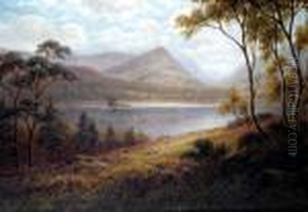 Grasmere Oil Painting by William Mellor