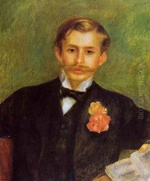 Monsieur Germain Oil Painting by Pierre Auguste Renoir