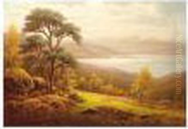 Grasmere; Windermere Oil Painting by William Mellor