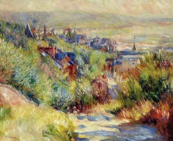 The Hills Of Trouville Oil Painting by Pierre Auguste Renoir