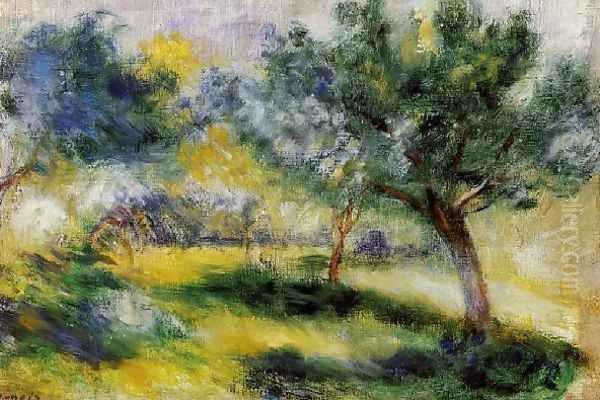 Landscape3 Oil Painting by Pierre Auguste Renoir