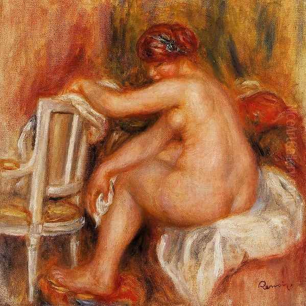 Seated Nude2 Oil Painting by Pierre Auguste Renoir