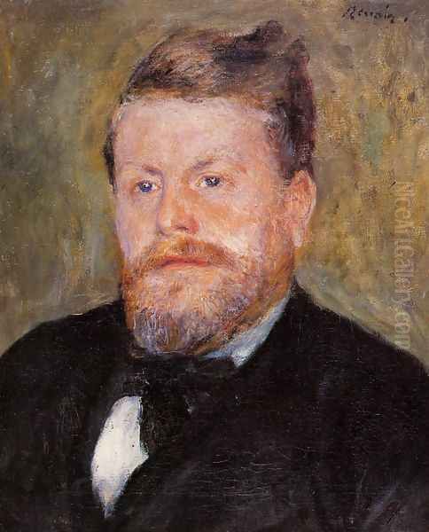 Jacques Eugene Spuller Oil Painting by Pierre Auguste Renoir