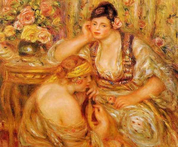 The Agreement Oil Painting by Pierre Auguste Renoir