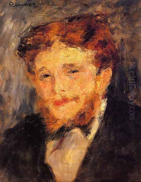 Portrait Of Eugene Pierre Lestringuez Oil Painting by Pierre Auguste Renoir