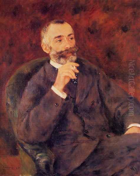 Paul Berard Oil Painting by Pierre Auguste Renoir