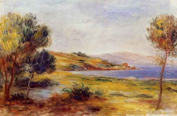 The Bay Oil Painting by Pierre Auguste Renoir