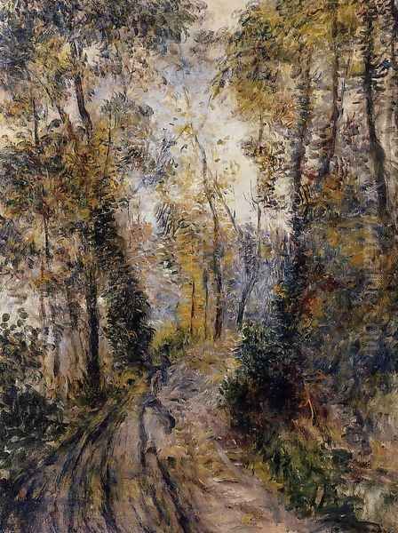 The Path Through The Forest Oil Painting by Pierre Auguste Renoir