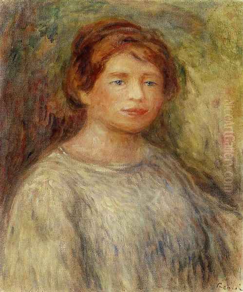 Portrait Of A Woman4 Oil Painting by Pierre Auguste Renoir