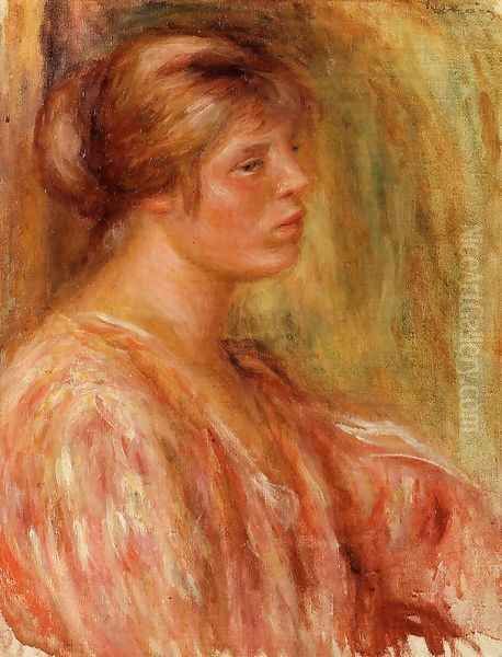 Portrait Of A Woman3 Oil Painting by Pierre Auguste Renoir