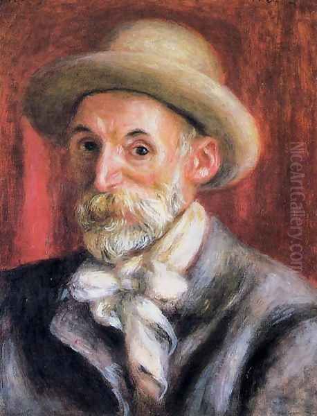 Self Portrait3 Oil Painting by Pierre Auguste Renoir