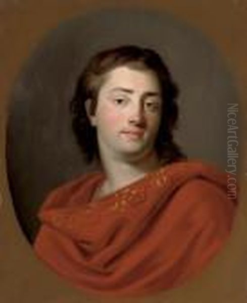 Portrait Of A Gentleman Oil Painting by Anton Raphael Mengs