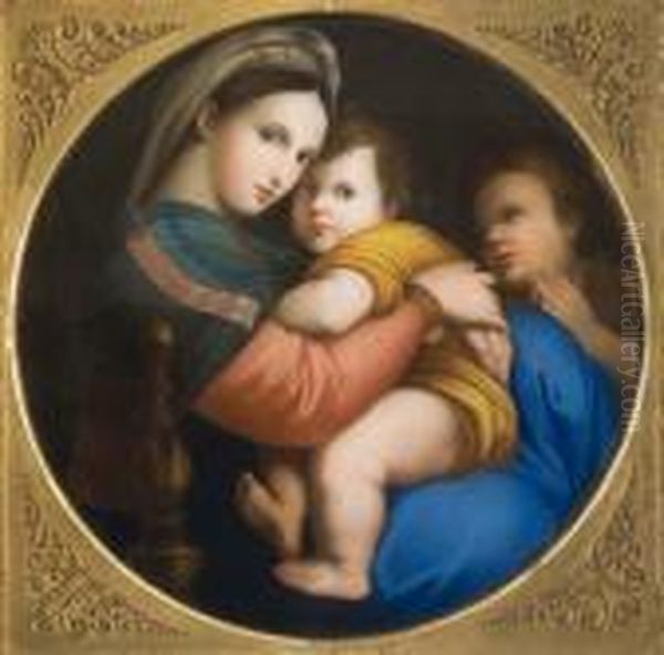 Madonna Della Seggiola Oil Painting by Anton Raphael Mengs