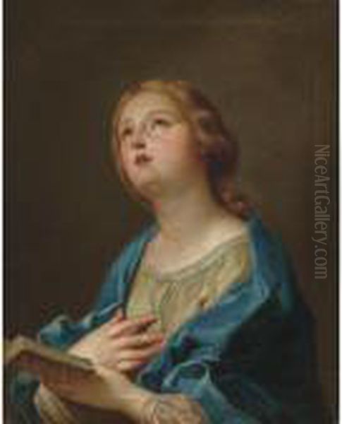 Vergine Annunciata Oil Painting by Anton Raphael Mengs