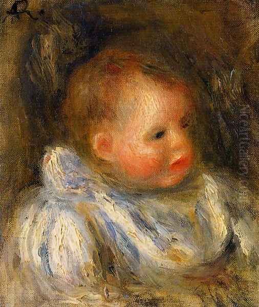 Portrait Of Coco Oil Painting by Pierre Auguste Renoir