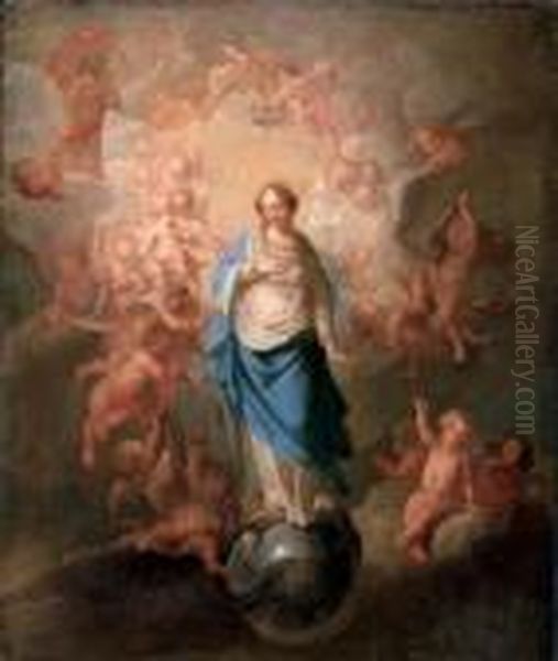 The Immaculate Conception Oil Painting by Anton Raphael Mengs