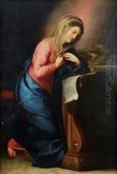 La Virgen De La Anunciacion Oil Painting by Anton Raphael Mengs