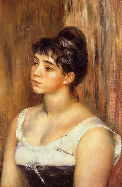 Suzanne Valadon Oil Painting by Pierre Auguste Renoir