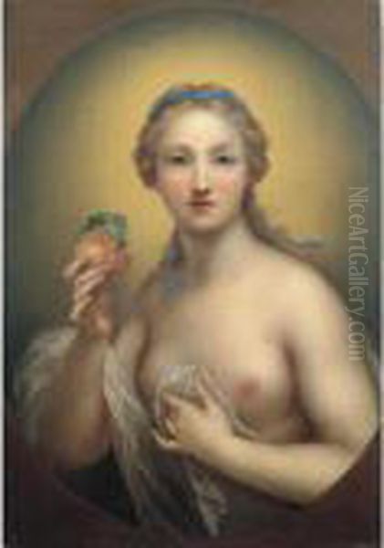 An Allegory Of Truth Oil Painting by Anton Raphael Mengs