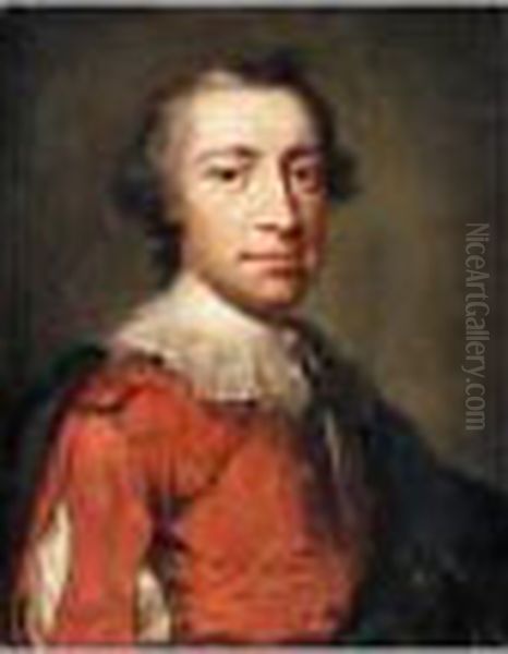 Portrait Of A Gentleman Oil Painting by Anton Raphael Mengs