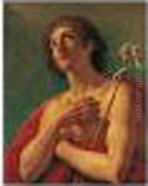 Saint John The Baptist Oil Painting by Anton Raphael Mengs