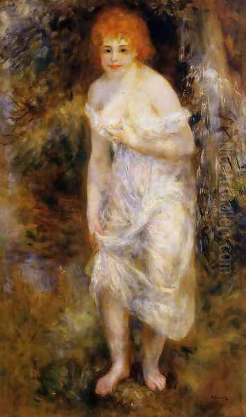 The Spring Oil Painting by Pierre Auguste Renoir