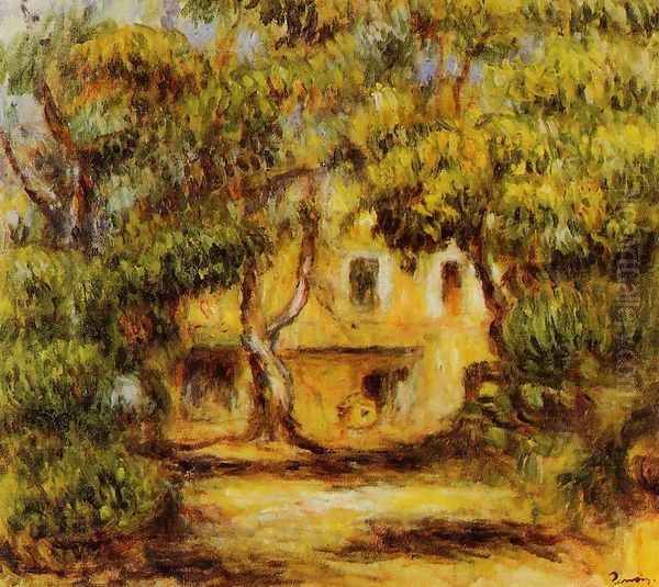 The Farm At Collettes Oil Painting by Pierre Auguste Renoir