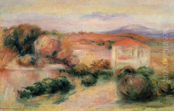 White Houses Oil Painting by Pierre Auguste Renoir