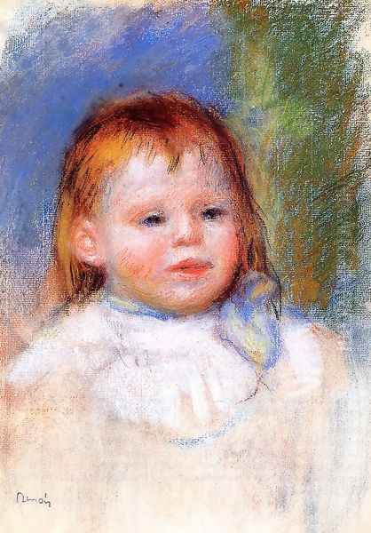 Portrait Of Jean Renoir Oil Painting by Pierre Auguste Renoir