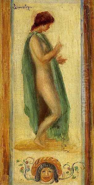 Study Of A Woman For Oedipus Oil Painting by Pierre Auguste Renoir