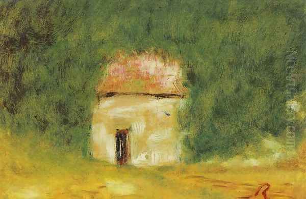 The Little House Oil Painting by Pierre Auguste Renoir