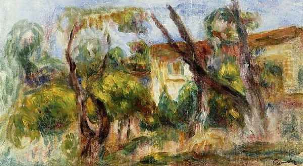 Landscape9 Oil Painting by Pierre Auguste Renoir