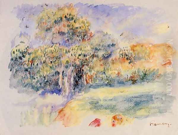 Landscape17 Oil Painting by Pierre Auguste Renoir