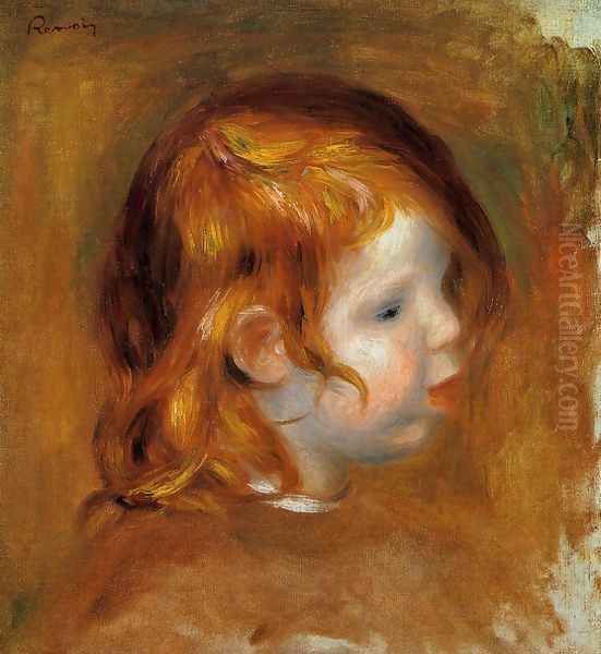 Portrait Of Jean Oil Painting by Pierre Auguste Renoir