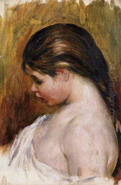 Young Girl Reading5 Oil Painting by Pierre Auguste Renoir