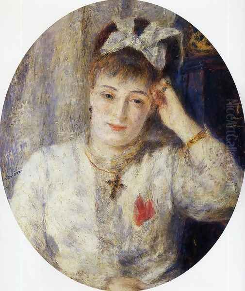 Marie Meunier Oil Painting by Pierre Auguste Renoir