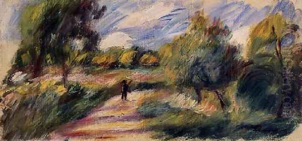 Landscape14 Oil Painting by Pierre Auguste Renoir