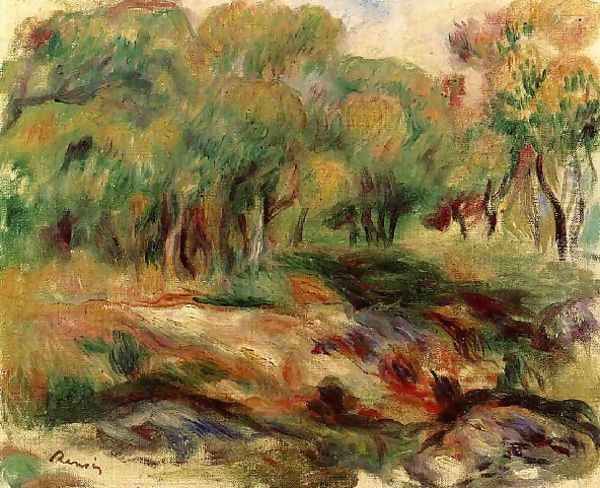 Landscape4 Oil Painting by Pierre Auguste Renoir